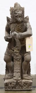 Appraisal: Indonesian Sculpture Indonesian Balinese sculpture of a mythical beast with