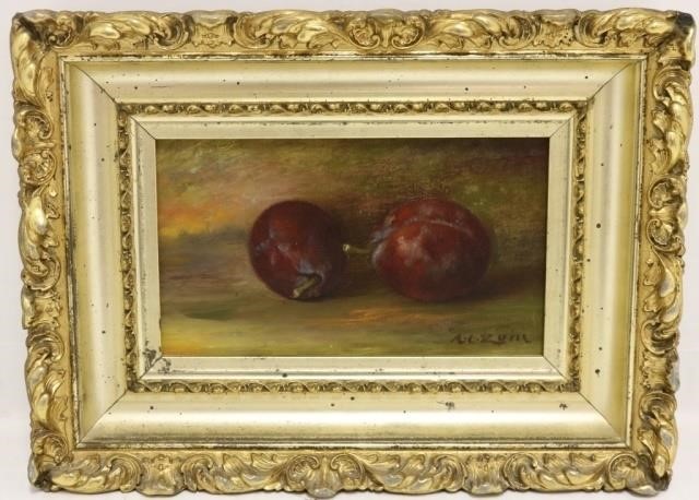 Appraisal: ABBIE L ZUILL - FALL RIVER MA ARTIST OIL PAINTING