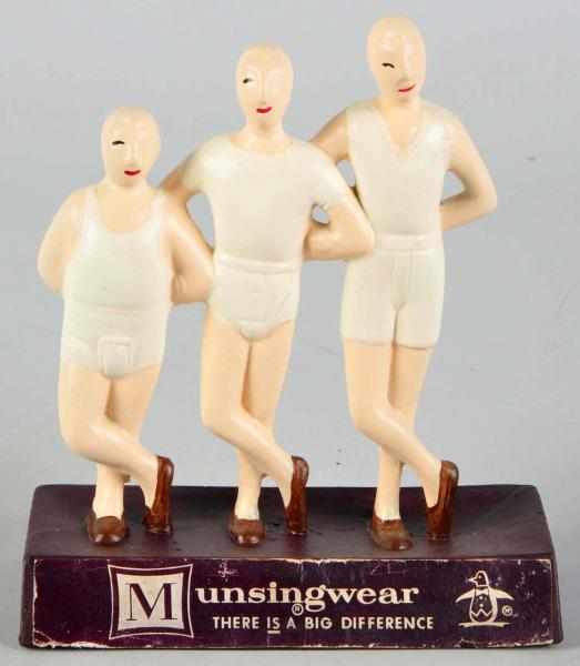 Appraisal: Early Plastic Munsingwear Underwear s Original label Completely refinished Condition