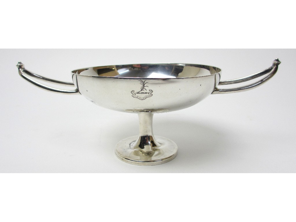 Appraisal: An Arts and Crafts silver tazza by Elkington Co Ltd