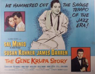 Appraisal: The Gene Krupa Story Vintage Movie Poster Depicting Sal Mineo