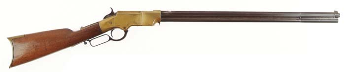 Appraisal: ASSEMBLED MARTIALLY MARKED HENRY MODEL LEVER ACTION RIFLE Cal RF