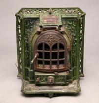 Appraisal: An Art Nouveau Stove French C Late th Century Mistletoe