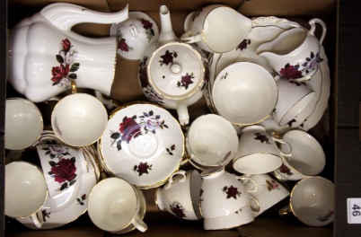 Appraisal: Royal Stafford part dinner and tea ware tea pots cups