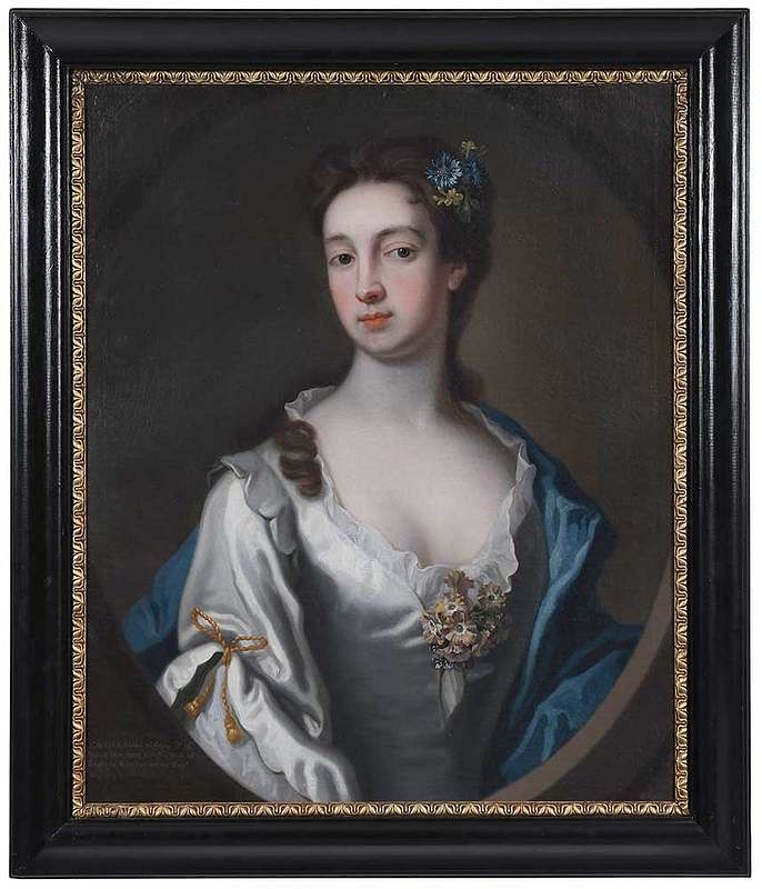 Appraisal: Attributed to George Knapton British - Portrait of Catharine Whitelocke