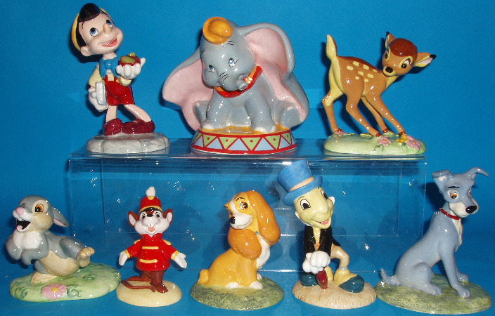 Appraisal: A Collection Of Figures From The Disney Showcase Collection to