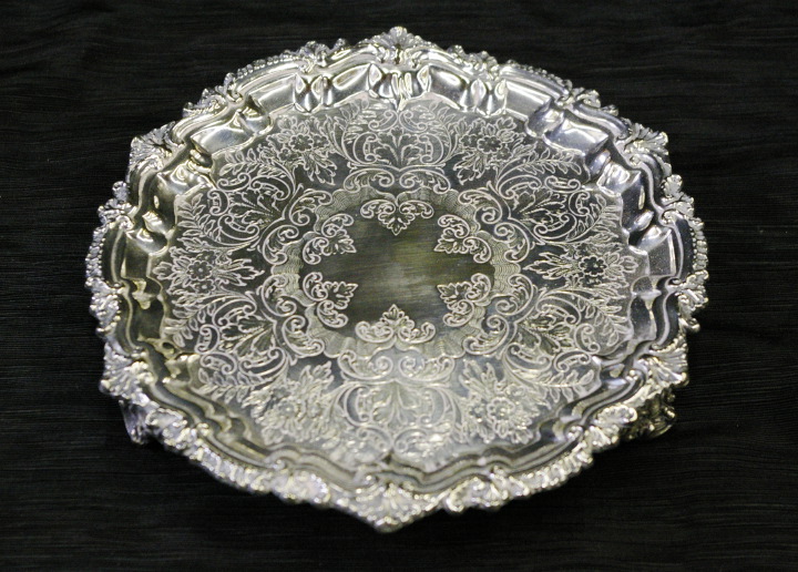 Appraisal: Bailey Banks and Biddle Philadelphia English-Produced Circular Footed Salver second