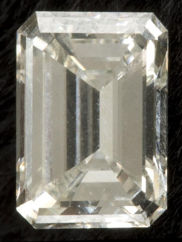 Appraisal: Carat Emerald Cut Diamond Stone I color VVS- clarity Professional