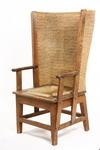 Appraisal: ARM CHAIR - Late th c Orkney Islands rope back