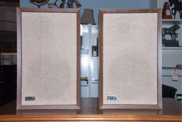 Appraisal: Pair of KLH Speakers Model Thirty-One KLH speakers have not