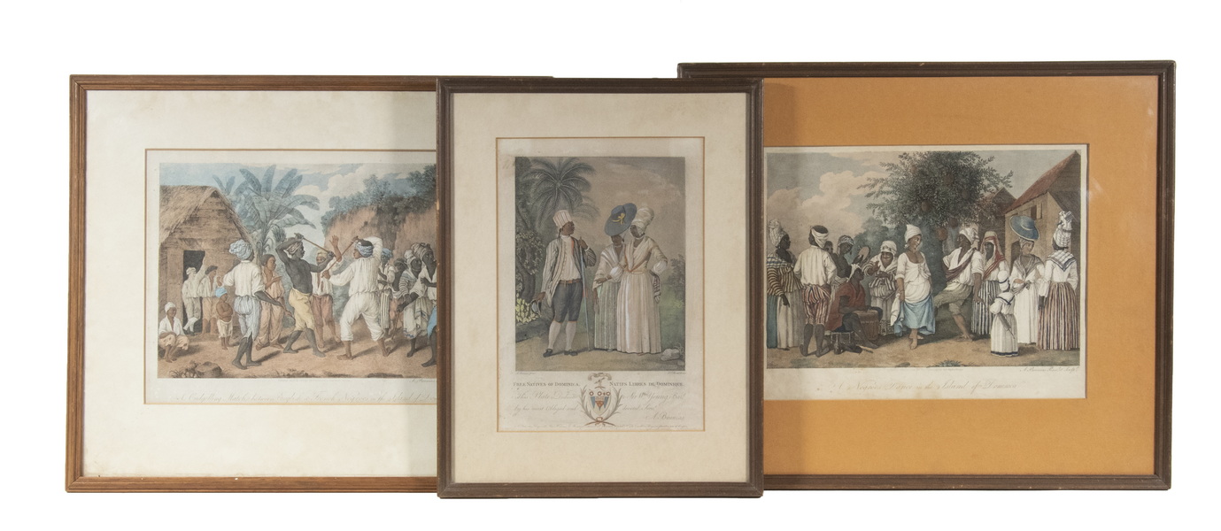 Appraisal: AGOSTINO BRUNIAS US ITALY - circa hand colored engravings including