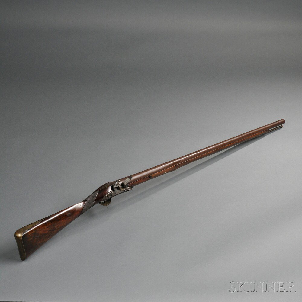 Appraisal: British Take Down Flintlock Fusil with Two-piece Stock c early