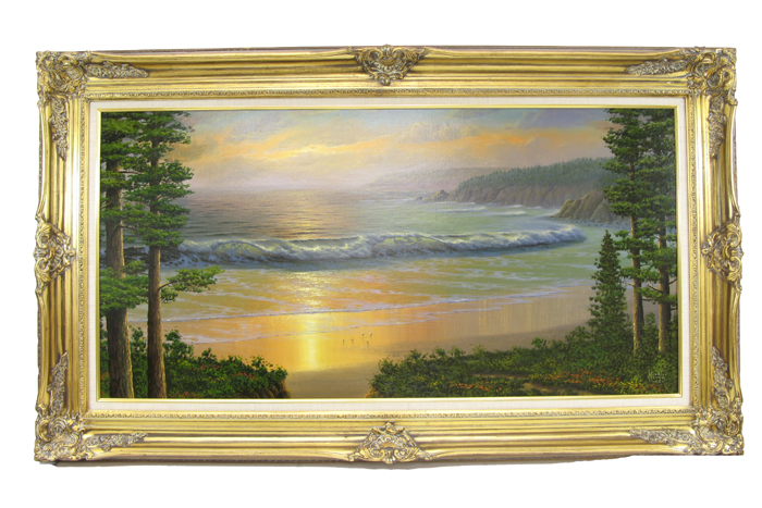 Appraisal: MAURICE MEYER oil on canvas Oregon born Northwest Oregon coastal