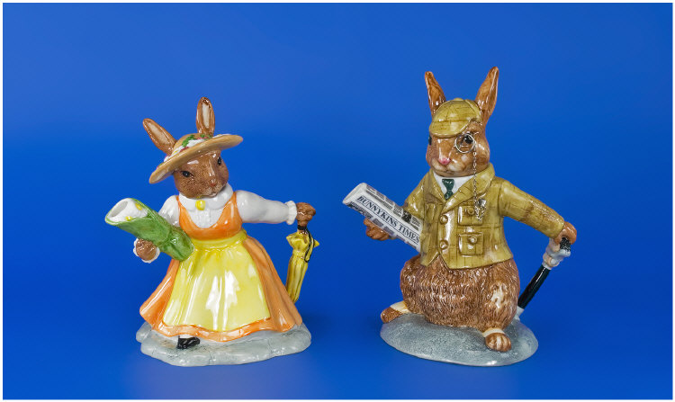 Appraisal: Royal Doulton Bunnykins Two Figures Comprising Lord Of The Manor