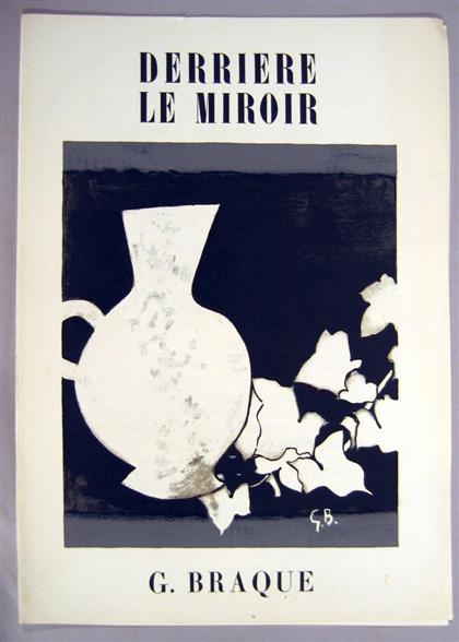 Appraisal: vols wrappers Derriere le Miroir Georges Braque issues c Galerie