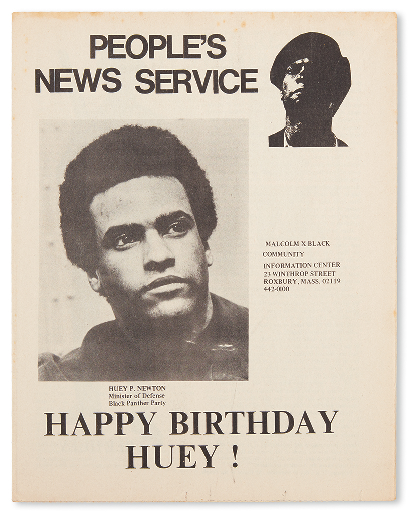 Appraisal: BLACK PANTHERS HUEY NEWTON BOBBY SEALE Pigs Kidnap in New