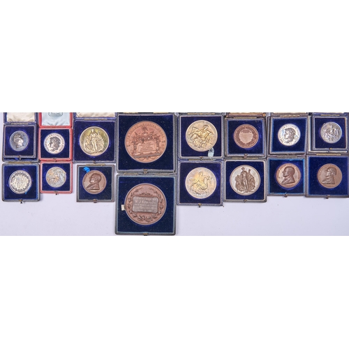 Appraisal: The bronze and silver horticultural prize medals of John Edmonds