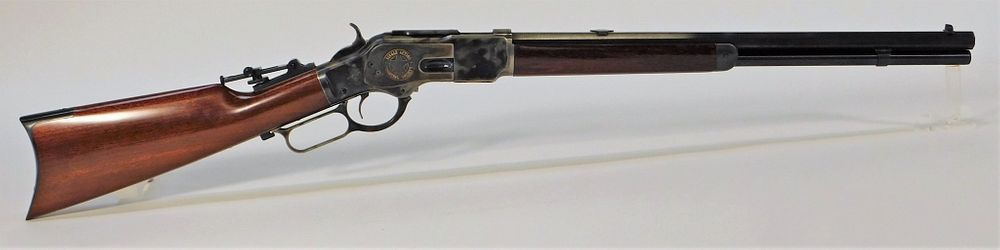 Appraisal: Uberti Lever-action Rifle Italy Colt caliber serial number W walnut