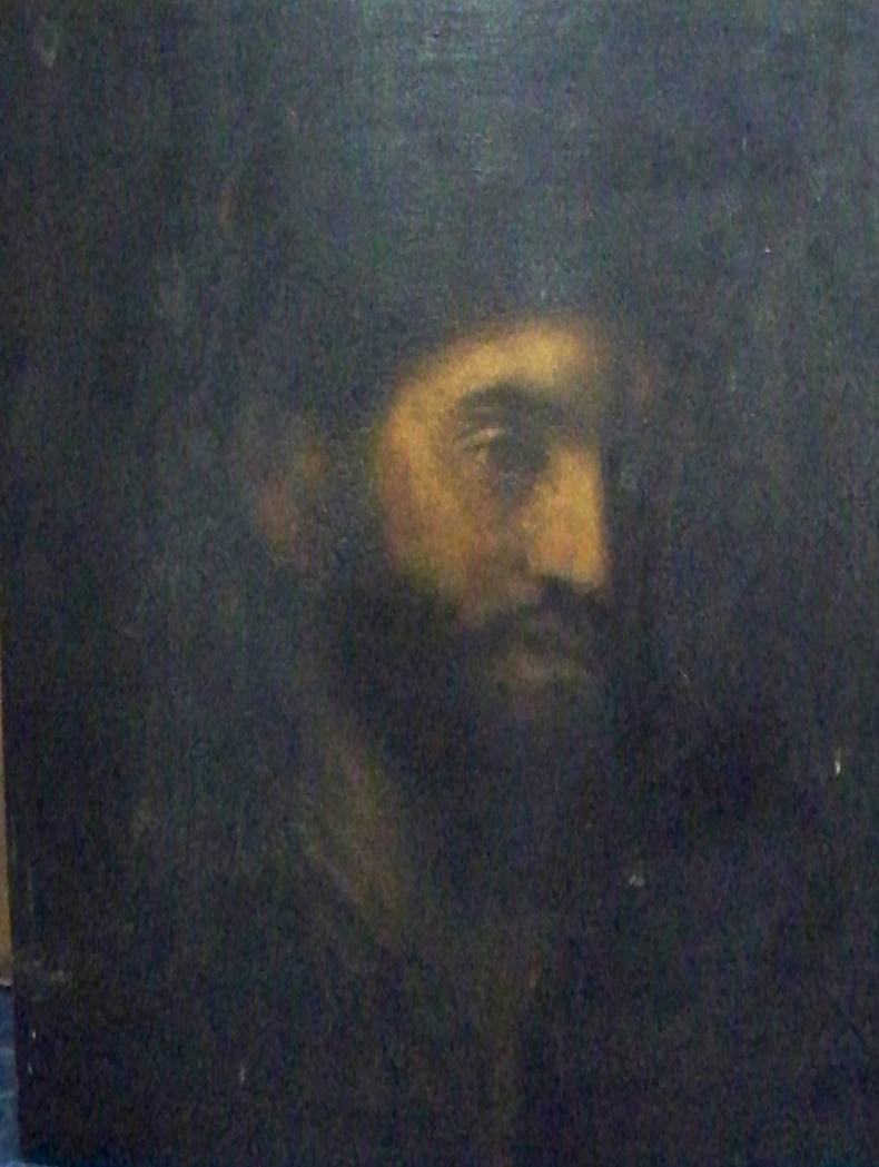 Appraisal: Dutch School th Century Head of Christ after Rembrandt Oil