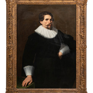 Appraisal: Circle of Thomas de Keyser th Century Portrait of a