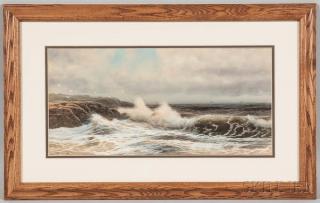 Appraisal: George Howell Gay New York - Coastal Seascape George Howell