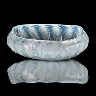 Appraisal: DALE CHIHULY White seaform basket Condition Report