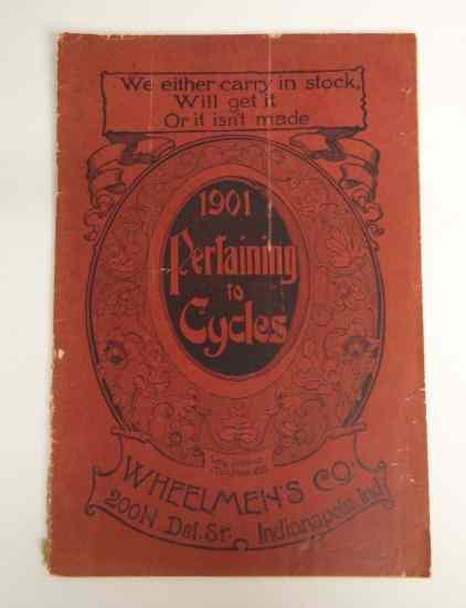 Appraisal: Wheelmen's Co Indianapolis In accessories for riders and machines Covers