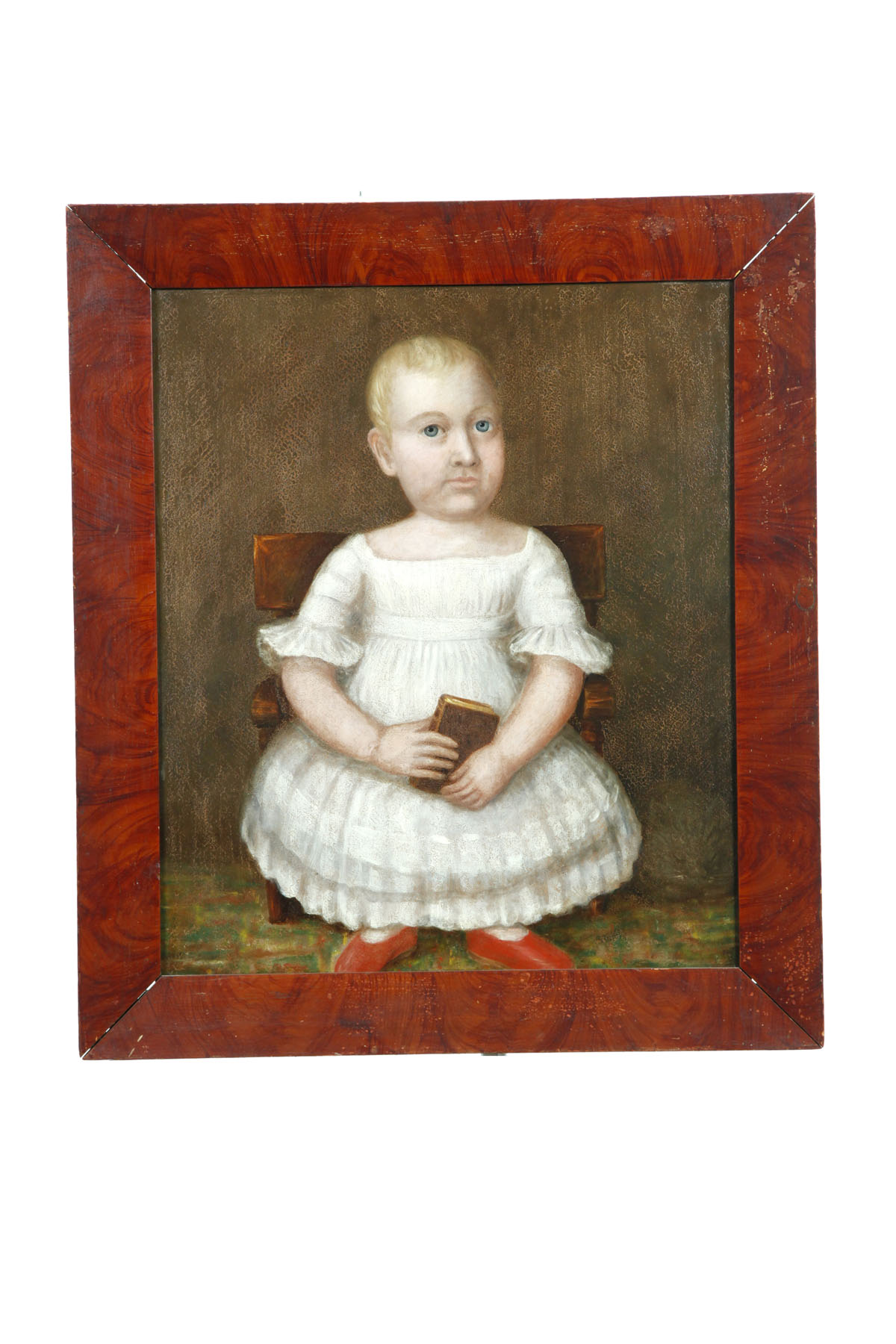 Appraisal: PORTRAIT OF A YOUNG CHILD AMERICAN SCHOOL ST HALF- TH