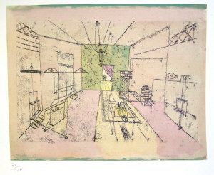 Appraisal: After Paul Klee - - ''Perspectives Hallucinantes'' published by Guy