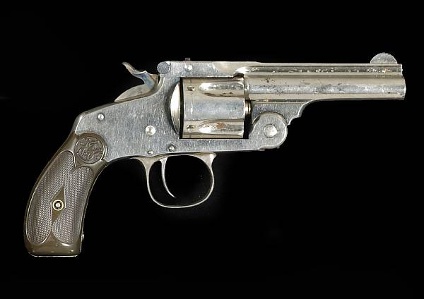 Appraisal: A Smith amp Wesson Third Model single action revolver serial