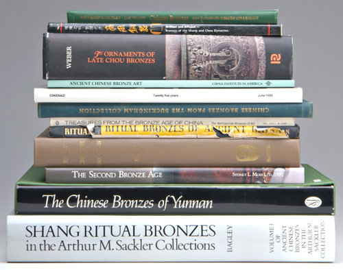 Appraisal: CHINESE BRONZE ART BOOKS Chinese Bronzes The Natanael Wessen Collection