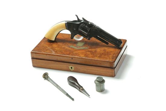 Appraisal: EARLY CASED COPY OF A SMITH AND WESSON MODEL REVOLVER