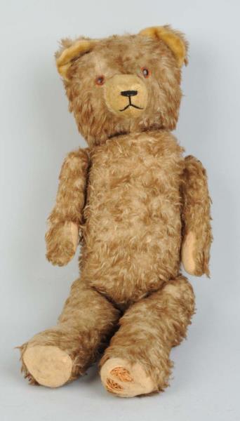 Appraisal: Early Mohair Teddy Bear Jointed movable arms and legs Straw-filled