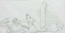 Appraisal: Composition From Dante Designed by John Flaxman English - Awakening