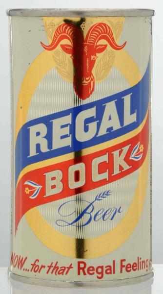 Appraisal: Regal Bock Flat Top Beer Can - Very clean overall