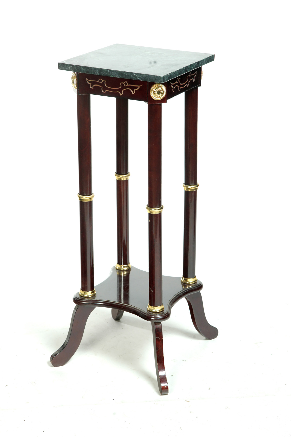 Appraisal: FRENCH-STYLE FERN STAND Late th century mixed woods including mahogany