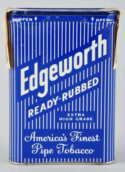 Appraisal: Edgeworth Ready Rubbed Pocket Tobacco Tin Description Sealed with full