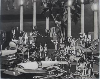 Appraisal: Julia Jacquette aquatint Julia Jacquette American - - ''Dining Room