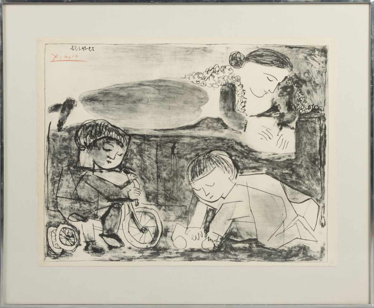 Appraisal: Pablo Picasso - Les Jeux et la Lecture B M