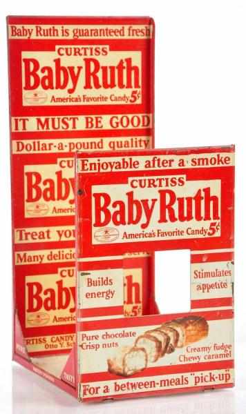 Appraisal: Baby Ruth Display Description Unique Baby Ruth Candy Bar metal