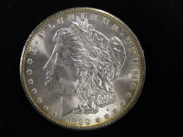 Appraisal: -O Morgan Silver Dollar uncirculated