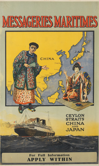 Appraisal: LEN BULL DATES UNKNOWN MESSAGERIES MARITIMES CEYLON STRAITS CHINA AND