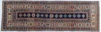 Appraisal: ORIENTAL CAUCASIAN ANTIQUE RUNNER First half of th century The