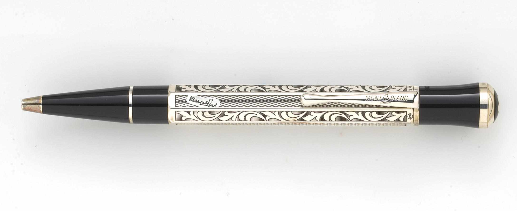 Appraisal: Fine Writing Instruments MONTBLANC Marcel Proust Limited Edition Writers Series