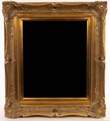 Appraisal: A modern gilt framed overmantel mirror the plate cm x