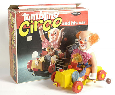 Appraisal: Palitoy Tumbling Circo and his Car - lot comprises large