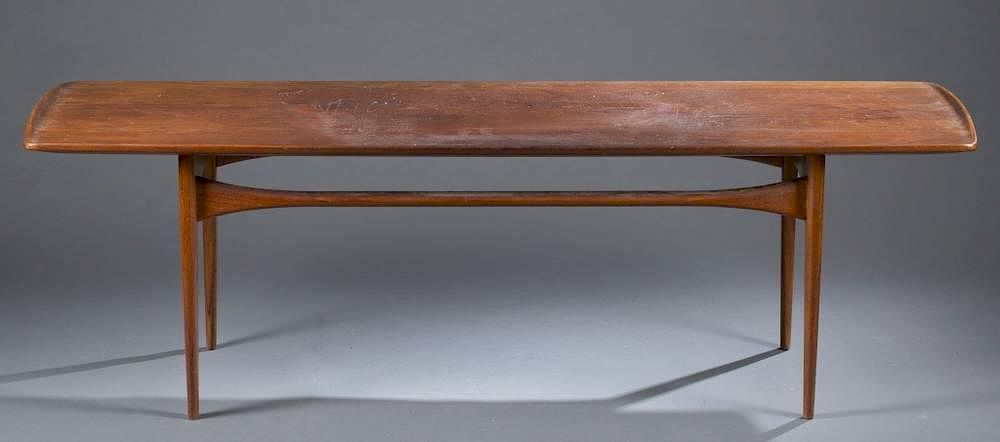 Appraisal: Hvidt and Molgaard-Nielson coffee table A Peter Hvidt and Orla