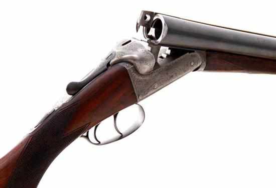 Appraisal: Thomas Evans bore boxlock SxS sporting gun circa SN Matte