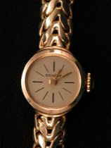 Appraisal: K Gold Ladies Swiss Wristwatch K Gold ladies wristwatch by