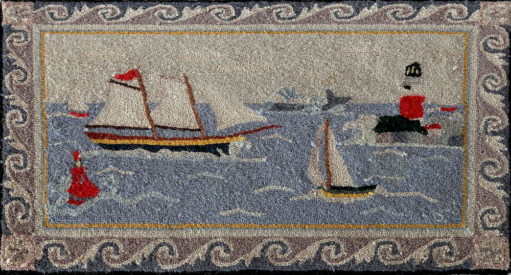 Appraisal: Claire Murray Hooked Rug Exclusive on Bidsquare Claire Murray Hooked